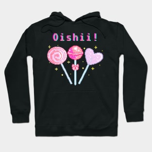 Kawaii Pixel Oishii Dream Lollipop Hoodie